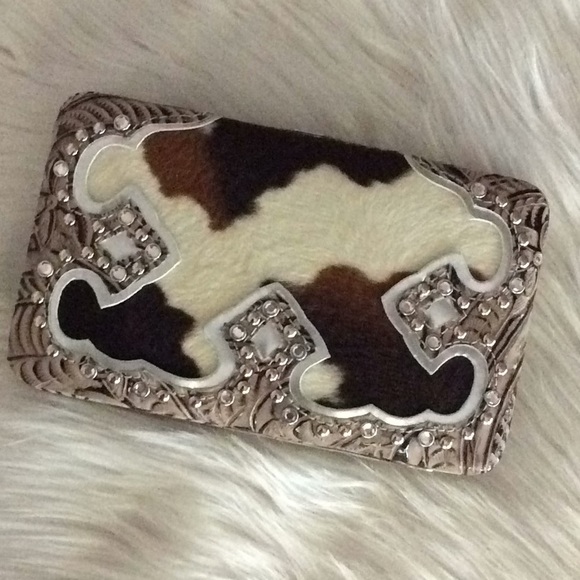 Handbags - Cow Print wallet.